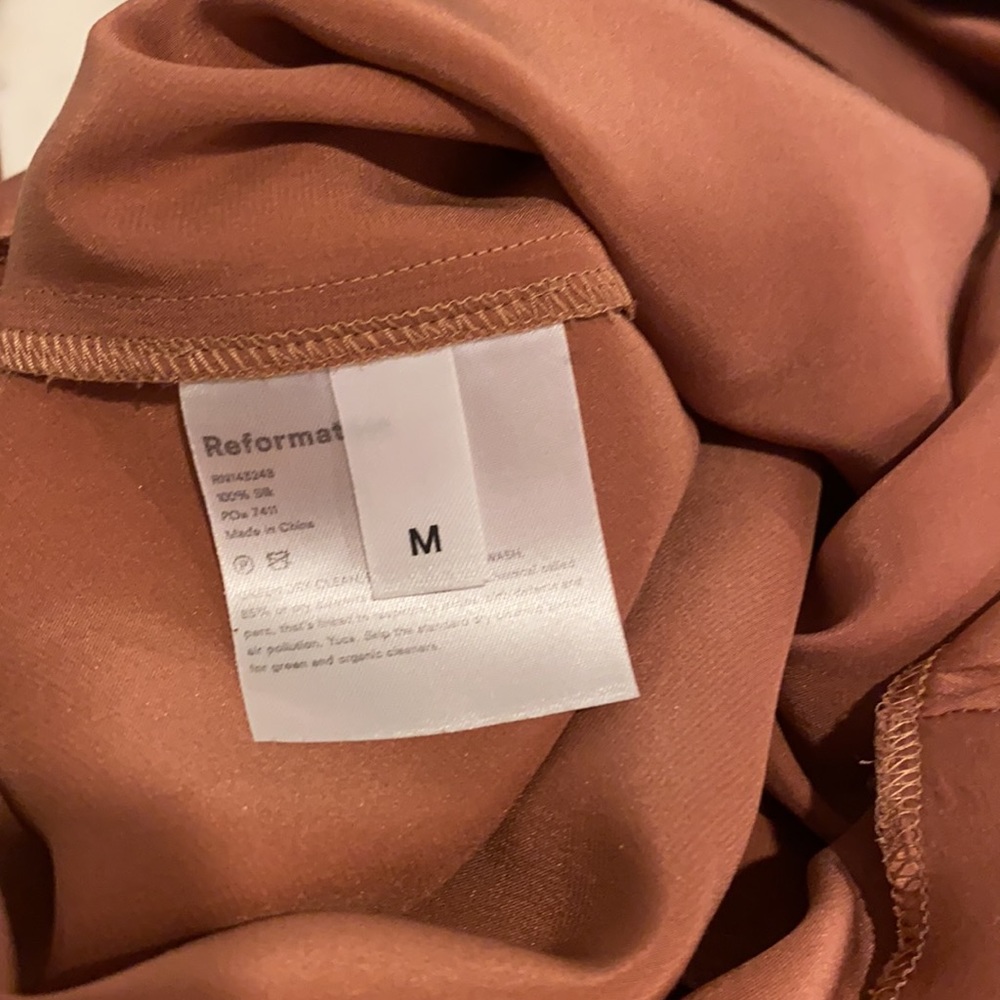 Reformation taupe tank M worn one time - Picture 5 of 5